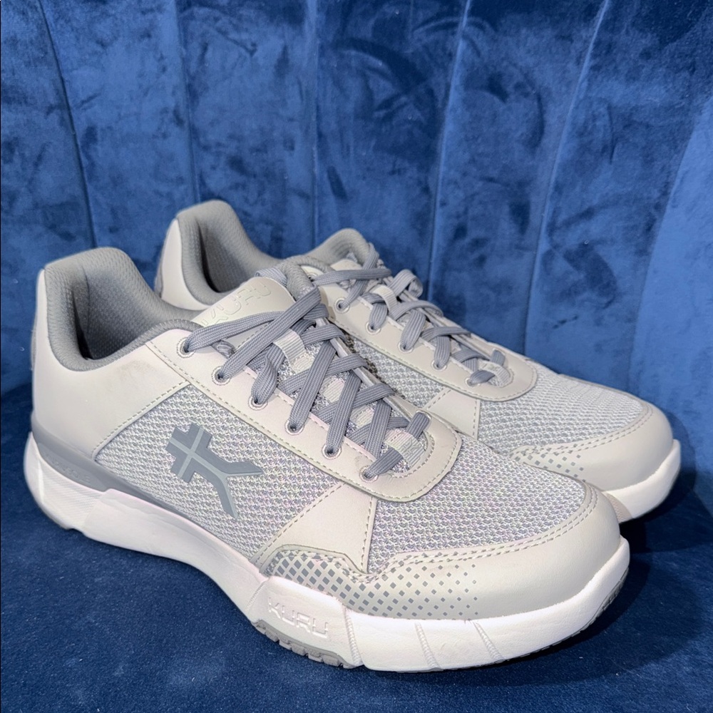 Kuru Men’s Quantum 2.0 Storm Gray Athletic Sneakers Size 11.5